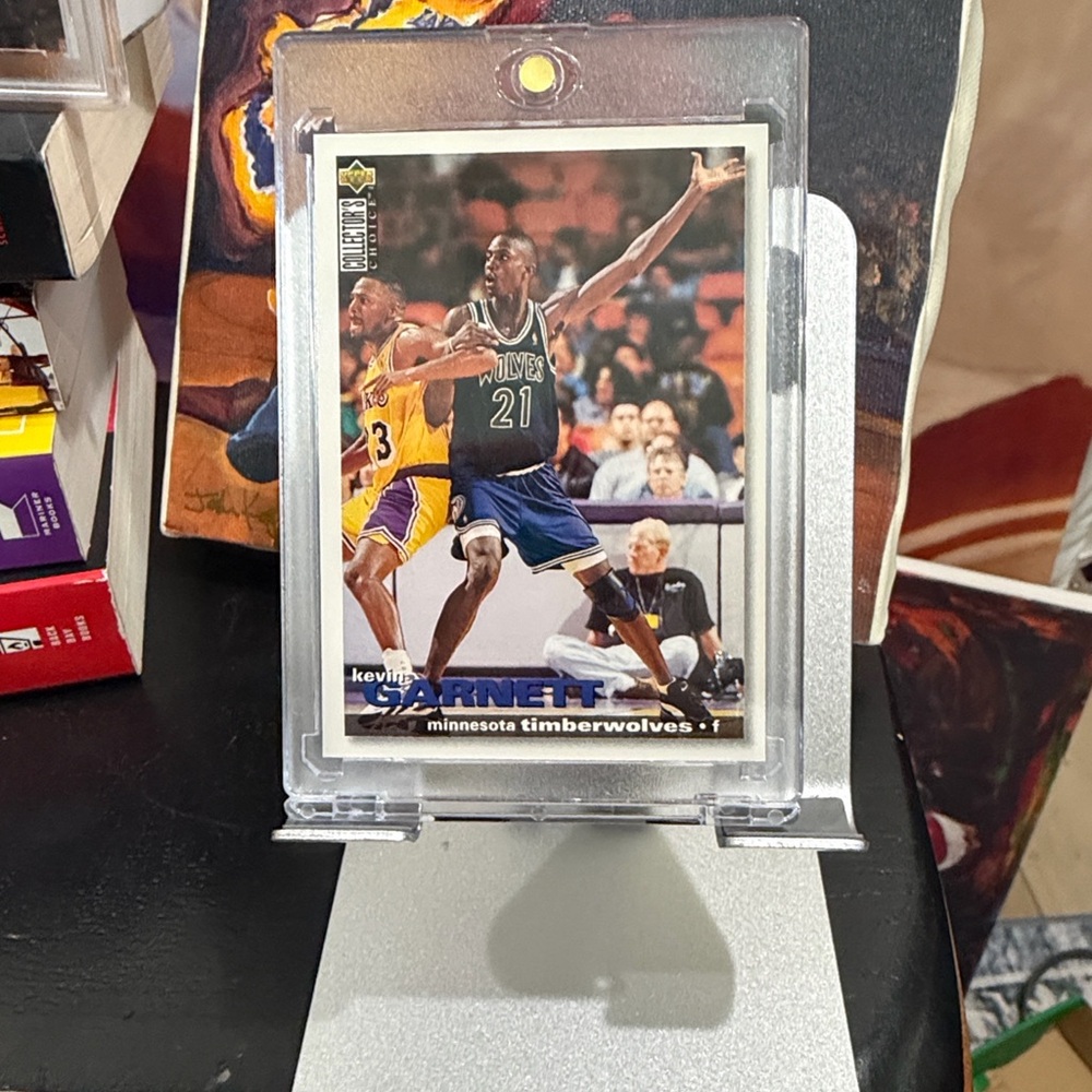 Kevin Garnett 95-96 Rookie - Dutch/English UD Collectors Choice - GEM MINT